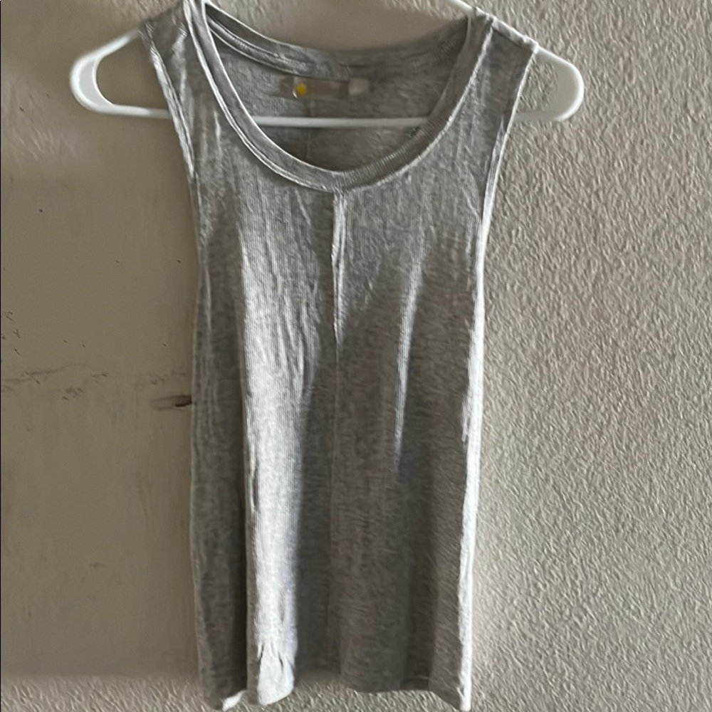 Zella Gray Sleeveless Tank Top
